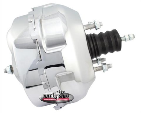 Tuff Stuff Performance Brake Boosters for 1968-1982 CORVETTE - 2229NA Power Booster, 9 in. Diameter, Chrome Plated, Chevy, Each