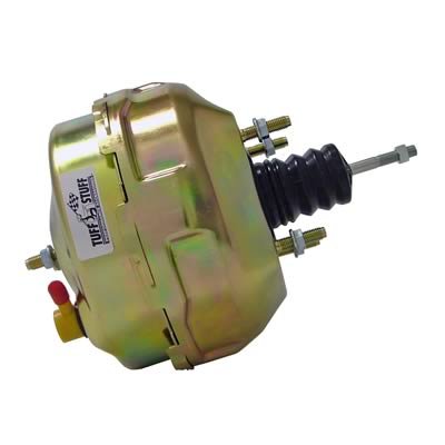 Tuff Stuff Performance Brake Boosters for 1968-1982 CORVETTE - 2229NB Power Booster, 9 in. Diameter, Gold Zinc Plated, Chevy, Each