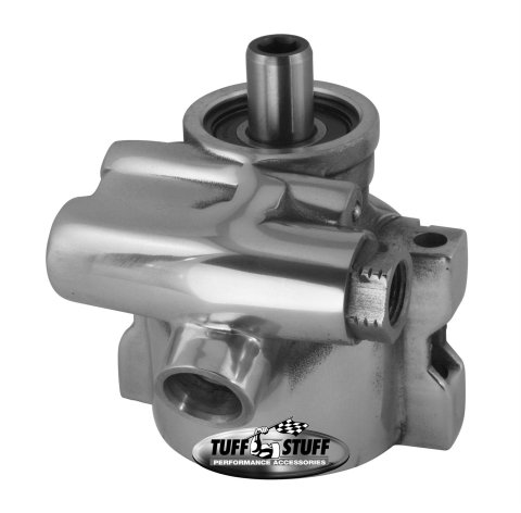 Tuff Stuff Performance Power Steering Pumps for 1998 CAMARO, 1998-2002 FIREBIRD - 6175ALP-6 Pump, Polished, GM Type 2, Stock Inlet, Stock Outlet, Chevy, Pontiac, Each