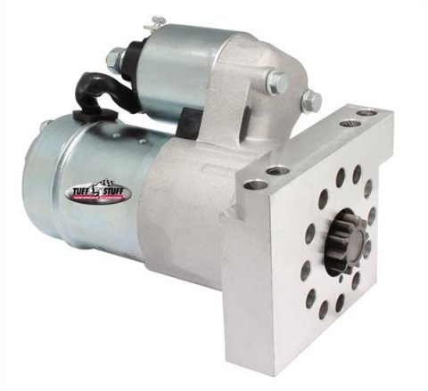 Tuff Stuff Performance Gear Reduction Starters 6550B Starter, Mini, Reduction, 1.6 HP, Inline Mounting, Natural, Chevy, Small Block, Big Block, Each