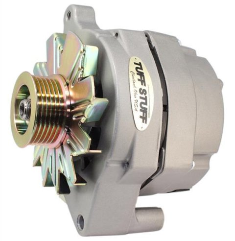 Tuff Stuff Performance High-Amp Output Factory Cast-Plus Alternators 7068K6G Alternator, Natural, 140 Amp, Serpentine Pulley, Ford, Lincoln, Mercury, Each