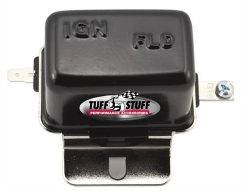 Tuff Stuff Performance Replacement Alternator Regulators for 1979 D200 - 7524 Voltage Regulator and Rectifiers, Regulators, 12 V, Fits Alternators with Mechanical Regulator, Chrysler, Dodge, Plymouth, Each