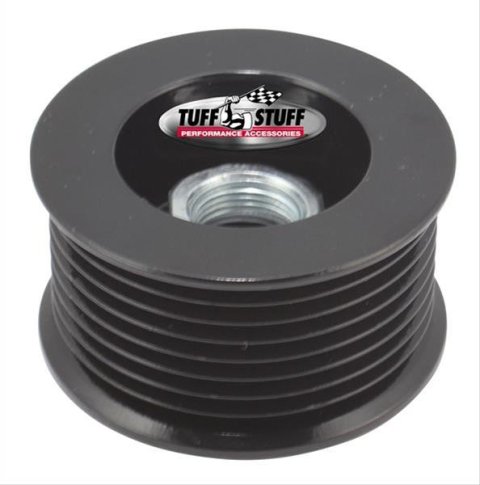Tuff Stuff Performance Alternator Pulleys 7610DB stealth black pulley 8 groove Fits 10SI, 10DN, Hy-Brid, CS130