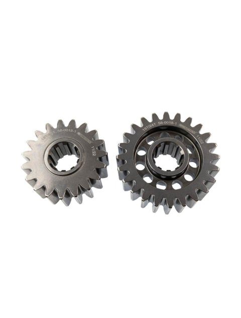 Richmond Gear Lightweight Quick-Change Sets 58-0018-1 Quick Change Gears, 10-spline, SAE 8620 Steel, 19/24 Teeth, Heat-Treated, Set