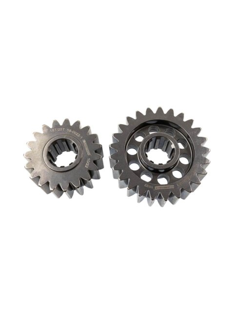 Richmond Gear Lightweight Quick-Change Sets 58-0022-1 Quick Change Gears, 10-spline, SAE 8620 Steel, 19/25 Teeth, Heat-Treated, Set