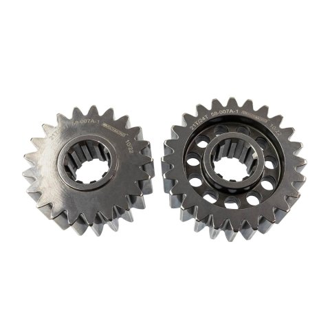 Richmond Gear Lightweight Quick-Change Sets 58-007A-1 Quick Change Gears, 10-spline, SAE 8620 Steel, 21/24 Teeth, Heat-Treated, Set