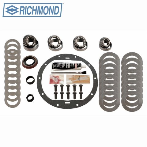 Richmond Gear Complete Ring and Pinion Installation Kits 83-1022-1 Kit, Bearings Shims, 8.2 in. GM, 10-Bolt, Kit