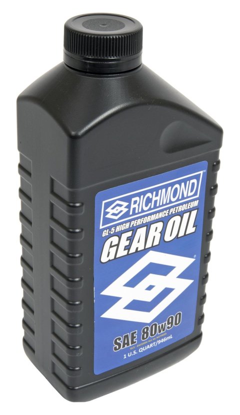 80W90 Richmond Gear GL-5 Oil RICHGL5 Lube, Oil, 80w90, Limited Slip, 1 qt., Each