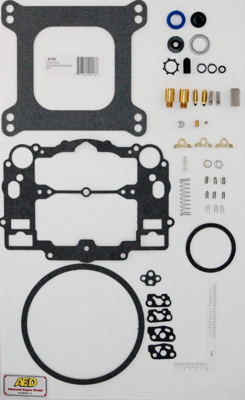 AED Carter and Edelbrock Carburetor Kits 4190 Rebuild Kit, Carter, Edelbrock, AFB, Performer, Kit