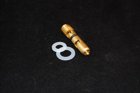 AED Hi-Flow Needle and Seat Assemblies 5115 Carburetor Seats, Viton®, 0.125 in. Seat, Holley, Center-Hung Floats, Each