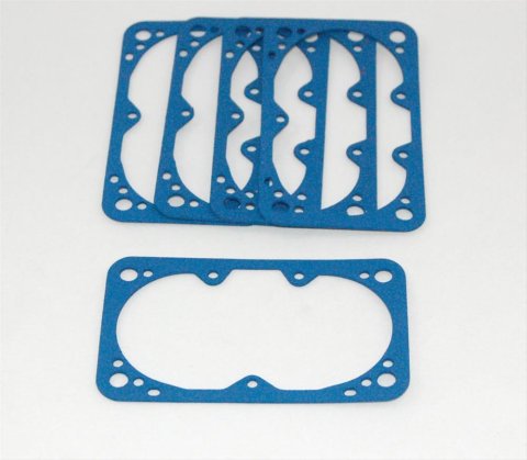 AED Non-Stick Fuel Bowl Gaskets 5847 Gaskets, Bowl, Blue Fiber, Reusable, Holley, Primary/Seconday, Holley, Set of 5