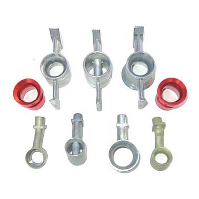AED Straight Leg Carburetor Boosters 6071 Boosters, 0.136 in., Holley, 4150, Set of 4