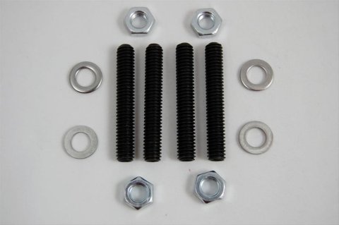 AED Carburetor Stud Kits 6120 Studs, Black Oxide, 5/16-18 in. x 2.000 in. Long, Set of 4