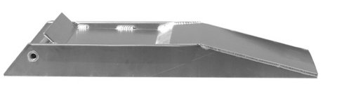 Pit Pal Ramps 280 Car Ramps, Aluminum, Natural, 24.00 in. Length, 8.00 in. Width, 2.75 in. Height, Pair