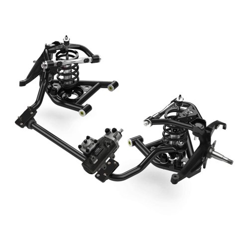Detroit Speed Front Kit 3 Handling Packages for 1982-2004 S10, 1982-1990 S15, 1991-2004 SONOMA - 031389DS Suspension Package, 3, 4.50 in. Drop, Coilovers, Sway Bar, Spindles, Upper/Lower Control Arms, 12.7:1 Steering Box, Chevy, GMC,