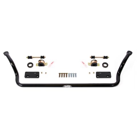 Detroit Speed Tubular Anti-Roll Bars for 1982-2003 S10, 1982-1990 S15, 1991-2003 SONOMA - 031424DS Sway Bar, Tubular, Front, Hollow, Steel, Black Powdercoated, 1.438 in. Diameter, Chevy, GMC, Kit