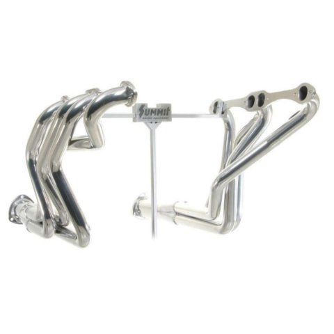 Doug's Headers D308 Headers, Long Tube, Steel, Ceramic Coated, Chevy, Small Block, Pair