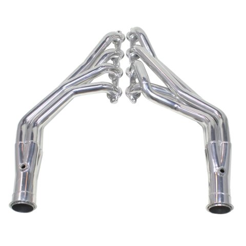 Doug's Headers D3336 Headers, Long Tube, Steel, Silver Ceramic, 1.75 in. Primary Tube, 3 in. Collector, Chevy, LS Swap, Pair