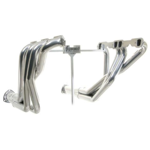 Doug's Headers D368 Headers, Long Tube, Steel, Ceramic Coated, Chevy, V8, Pair