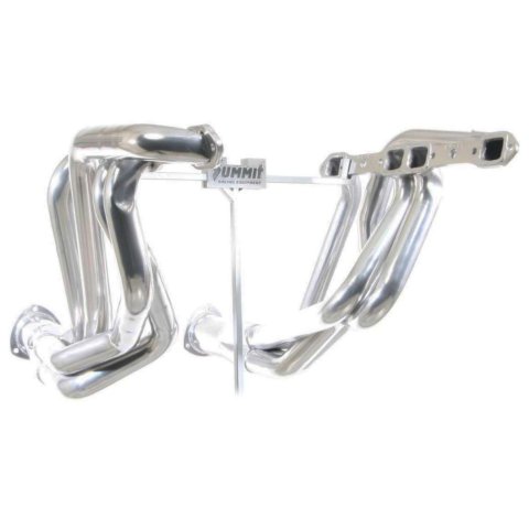 Doug's Headers D452 Headers, Long Tube, Steel, Ceramic Coated, Dodge, Plymouth, B, E-Body, 413, 426, 440, V8, Pair