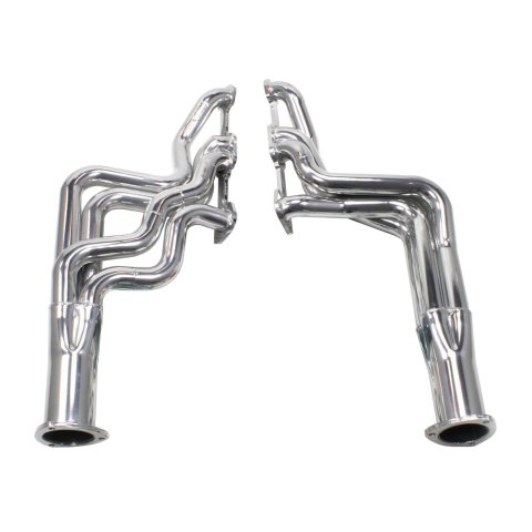 Doug's Headers D567 Headers, Long Tube, Steel, Ceramic Coated, Pontiac, 326-455, V8, Pair