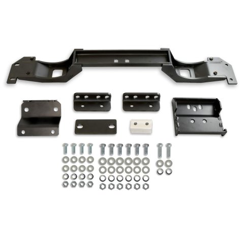 Doug's Headers Engine Swap Transmission Crossmembers for 1970-1981 CAMARO, FIREBIRD - SKC104 Crossmember, Transmission, Steel, Black, LS Swap, Chevy, Pontiac, Kit