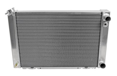 Be Cool Bone Yard LS Swap Radiators 35202 Radiator, Yard, Universal, Aluminum, Natural, 26.500 in. Wide, 19.500 in. High, Each