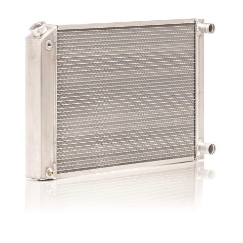 Be Cool Bone Yard LS Swap Radiators 35223 Radiator, Yard, Universal, Aluminum, Natural, 28.250 in. Wide, 17.000 in. High, Each