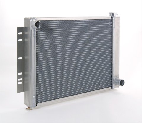 Be Cool Custom-Fit Aluminum Radiators 60016 Radiator, Exact-Fit, Aluminum, Natural, Chevy, Dodge, Plymouth, Each