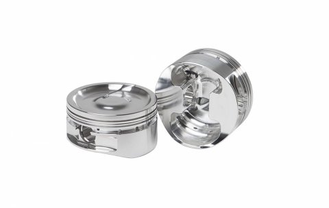 Diamond Pistons Race Series 11447-8 - 1200HP Rated - 2618 Material - Includes Pins and Rings