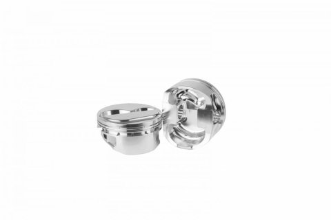 Diamond Pistons Small Block Chevy Nitrous Series 11832-8 - 1200HP Rated - 2618 Material - Includes Pins and Rings