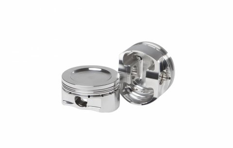 Diamond Pistons Buick 3800 Forced Induction Dish Series 21411-6 Domestic - 1000HP Rated - 2618 Material - Includes Pins and Rings