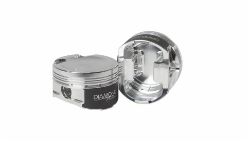 Diamond Pistons Domestic Series 30809-8 Modern Muscle - 1200HP Rated - 2618 Material - Coated Skirts - Includes Pins and Gas Rings