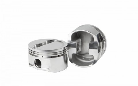 Diamond Pistons Domestic Series 42505-8 - 600HP Rated - 4032 Material - Includes Pins and Rings