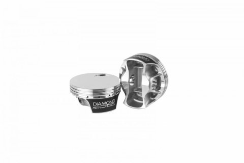 Diamond Pistons Marine Series 70095-8 - Replacement Mercury Racing Stern Engines - Coated Skirts - Includes Pins and Rings