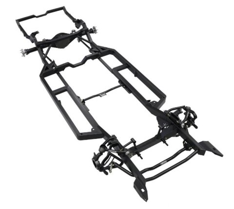 Ridetech 68-72 GM A-Body w/ Hub Spindle & (Narrowed) 57.25in Flange to Flange Width Momentum Chassis
