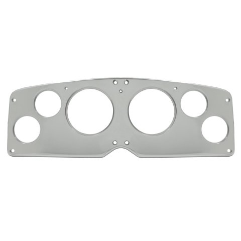 AutoMeter Mounting Solutions 54-55 GMC Truck Billet Panel/Gauge Kit - 3-3/8in. (x2) & 2-1/16in. (x4)