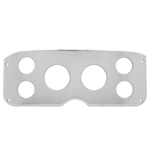 AutoMeter Mounting Solutions 55-59 GMC Truck Billet Panel/Gauge Kit - 3-1/8in. (x2) & 2-1/16in. (x4)