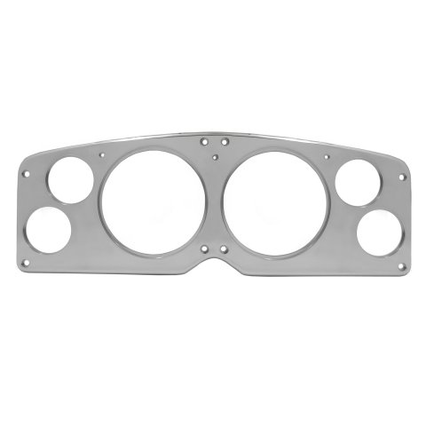 AutoMeter Mounting Solutions 54-55 GMC Truck Billet Panel/Gauge Kit - 5in. (x2) & 2-1/16in. (x4)