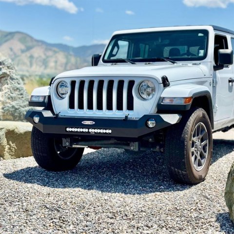 Rock Slide Jeep Wrangler JL Appalachian Steel Full Front Bumper