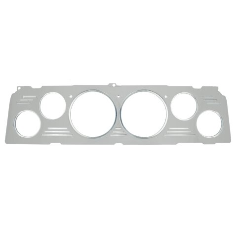 AutoMeter Mounting Sol. 64-66 Chevy Truck Billet Panel/Gauge Kit - 3-3/8in. (x2) & 2-1/16in. (x4)