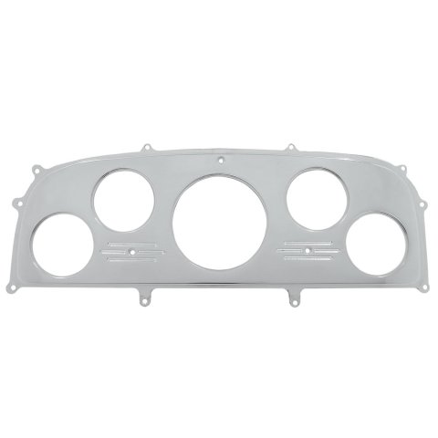 AutoMeter Mounting Sol. 1959 Ford Galaxie Billet Panel/Gauge Kit - 3-1/8in. (x1) & 2-1/16in. (x4)