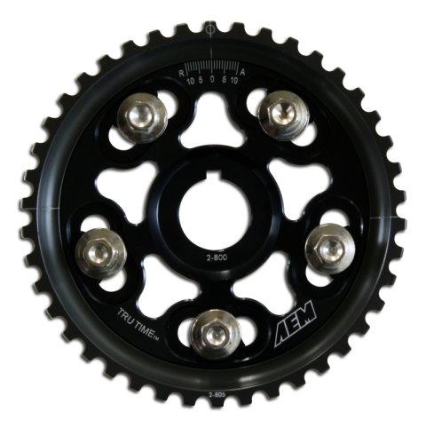 AEM 92-01 Honda Prelude Si VTEC/ Base & SH True Black Tru-Time Cam Gear