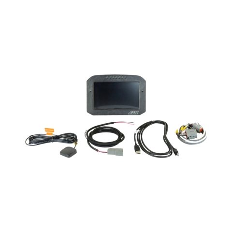 AEM CD-7G Carbon Flush Digital Dash Display w/ Internal 20Hz GPS & Antenna