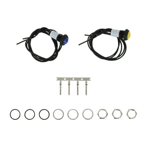 AEM CD Carbon Dash 2-Button External Button Kit