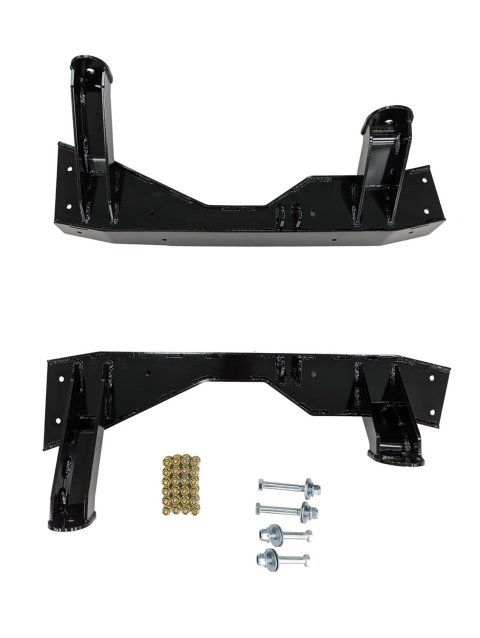 AEM Electronics 1973-87 Chevy C10 Rear Tesla Subframe Mount Kits HEV002-001 Kit, Cradle Swap, Steel, Black Powdercoated, Chevy, Kit