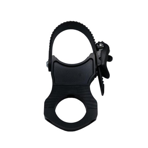 AGM Products Universal Quick Clamps AGM-EJA-2045 Jack Mount, Bolt-On Chassis Mount, 1.875 in. Diameter, Aluminum, Black Each