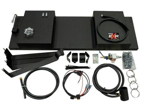 AGM Products EXR Fuel Tanks AGM-EXR-1002 Tanks, EXR, 8.5 Gallons Capacity, Aluminum, Black Powdercoated, Can-Am, Kit