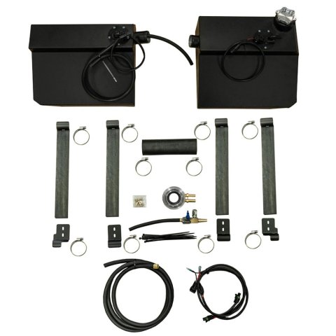 AGM Products EXR Fuel Tanks AGM-EXR-1021 Tanks, EXR, 8 Gallons Capacity, Aluminum, Black Powdercoated, Polaris, Kit