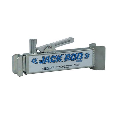 AGM Products Universal Jack Rod Stands AGM-FJA-1009 Stand Accessories, Stand Mount, 2 Ton, Compact, Steel, Zinc Plated, 14 in. Extended, 8 in. Collaps
